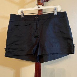 Templed Hearts Blue Shorts